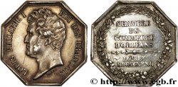ORLÉANAIS - Noblesse et villes Jeton octogonal Ar 32, Chambre de commerce d’Orléans 1832