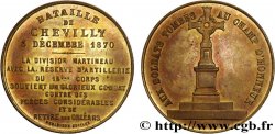 ORLÉANAIS - Noblesse et villes Médaille Br 36, bataille de Chevilly 1870