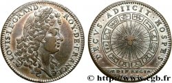 BÂTIMENTS DU ROI Jeton Cu 28, bâtiments du roi 1682