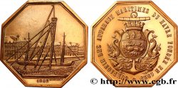 LE HAVRE COMPAGNIE DES APPARAUX MARITIMES DU HAVRE - REFRAPPE 1862