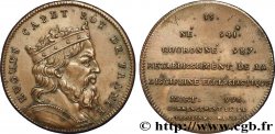 SÉRIE MÉTALLIQUE DES ROIS DE FRANCE Règne de HUGUES CAPET - 35 - frappe d’origine, légère n.d.