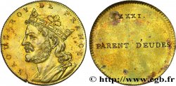 SÉRIE MÉTALLIQUE DES ROIS DE FRANCE Règne de RAOUL - 31 - Émission de Louis XVIII n.d.