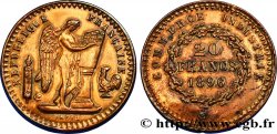 CASINOS ET JEUX Jeton de jeux de 20 francs 1896