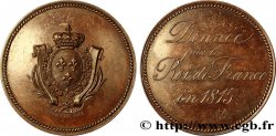 LOUIS XVIII Module de 10 centimes durant les Cent Jours 1815
