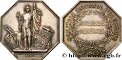 BANQUES - ÉTABLISSEMENTS DE CRÉDIT Jeton octogonal AR 34, poinçon couronne, Comptoir national d’escompte 1848