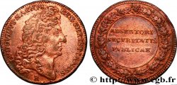 LOUIS XIV LE GRAND ou LE ROI SOLEIL Jeton Cu 27 n.d.