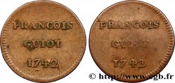 CORPORATIONS - LES SIX CORPS DES MARCHANDS DE PARIS François Guiot, profession indéterminée 1742