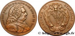 LORRAINE - DUCHÉ DE LORRAINE - FRANÇOIS III Académie de Stanislas, refrappe flan mince 1750