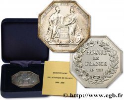 BANQUE DE FRANCE BANQUE DE FRANCE sans poinçon, refrappe du bicentenaire de la Banque de France 2000