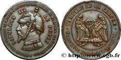 SATIRIQUES - GUERRE DE 1870 ET BATAILLE DE SEDAN Monnaie satirique, module de 10 centimes 1870