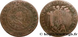 LOUIS XIII LE JUSTE Jeton Cu 27, droit de denier tournois 1633