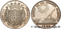 BOURGOGNE (ÉTATS DE ...) Jeton AR 30, la majorité du roi 1725