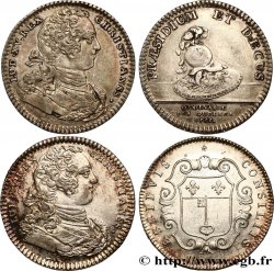 LOTES Lot de 2 jetons LOUIS XV