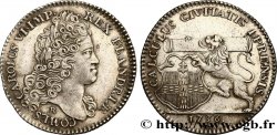 AUSTRIA - CHARLES VI Jeton AR 30 , Chambre des comptes d Ypres 1736