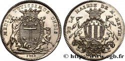 RENNES (ÉCHEVINS ET MAIRES DE ...) Jeton AR 30, Jacques-Jean Hévin 1762