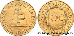 GERMANY - BADEN BADEN CASINO Jeton de 100 marks 1950