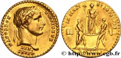 PREMIER EMPIRE / FIRST FRENCH EMPIRE Quinaire en or, sacre de l empereur 1805