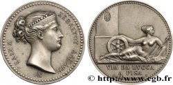 PREMIER EMPIRE. Napoléon Empereur  ÉLISA BONAPARTE, poinçon corne TTB+