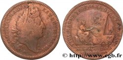 BÂTIMENTS DU ROI Jeton Cu 27, bâtiments du roi 1693