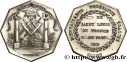 FREEMASONRY SAINT LOUIS DE FRANCE - Refrappe 1816