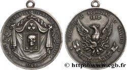 FRANC - MAÇONNERIE Union des Coeurs Directoire de bourgogne et Helvétie, Alpina 1851  TTB