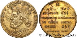 SÉRIE MÉTALLIQUE DES ROIS DE FRANCE Règne de DAGOBERT I - 11 - Émission de Louis XVIII n.d.