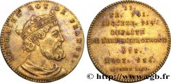 SÉRIE MÉTALLIQUE DES ROIS DE FRANCE Règne de LOTHAIRE - 33 n.d.