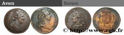 LOTS Lot de 2 jetons - LOUIS XVI