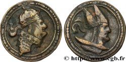 ALLEMAGNE Médaille satirique de la Réforme, uniface 1543