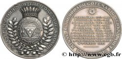 FRANC-MAÇONNERIE - PARIS ORIENT DE GOTEBORG - LOGE TRE FORENADE-KRONOR (SAINT-ANDRE, LES TROIS COURONNES REUNIES) 1902