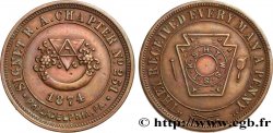FRANC-MAÇONNERIE - PARIS CHAPTER N°251 - SIGNET R.A. 1874