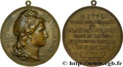 FRANC - MAÇONNERIE MÉTAL DES TUILERIES - JACQUES FRANCE 1883