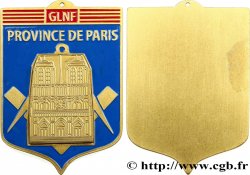 FRANC - MAÇONNERIE GRANDE LOGE NATIONALE FRANÇAISE - GLNF - Province DE PARIS n.d.