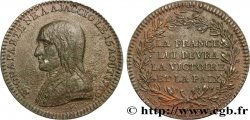 DIRECTOIRE Jeton de Bonaparte au module du décime 1769