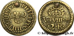 SPAIN (KINGDOM OF) - MONETARY WEIGHT - PHILIP IV OF SPAIN Poids monétaire pour la pièce de deux réals n.d.