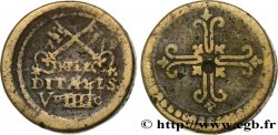 ITALIE - POIDS MONÉTAIRE Poids monétaire pour le quadruple pistole des Papes (inscription erronée) TB+