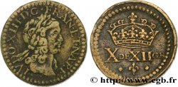 LOUIS XIII LE JUSTE Poids monétaire pour le double louis de Louis XIII (à partir de 1640) n.d.