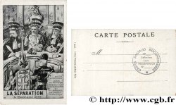 FRANC-MAÇONNERIE - PARIS carte postale, avec cachet Collection Louis HESSENBRUCH ND