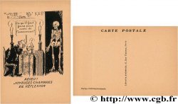 FREEMASONRY carte postale satirique ND