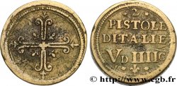 ITALIE - POIDS MONÉTAIRE Poids monétaire pour la pièce de deux pistoles d’Italie XF