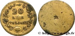 ITALIE - POIDS MONÉTAIRE Poids monétaire pour la pièce de 20 lires AU