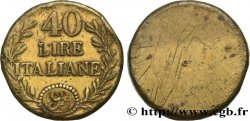 ITALIE - POIDS MONÉTAIRE Poids monétaire pour la pièce de 40 lires n.d.