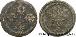 LOUIS XIII  Poids monétaire pour le demi-franc de forme circulaire VF