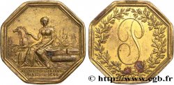 ARDENNES - JETONS ET MÉDAILLES DU SEDANAIS Jeton octogonal, manufacture du Dijonval 1644