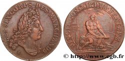 CORPORATIONS - LES SIX CORPS DES MARCHANDS DE PARIS Les six corps de marchands 1698