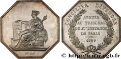 DROIT ET JURIDIQUE AVOUES AU TRIBUNAL DE Iere INSTANCE DE PARIS 1849