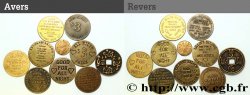 LOTES Lot de 10 jetons à identifier n.d.