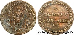 BP jetons and tokens Charles V - Franc à pied - n°12 1968