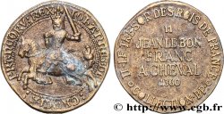 BP jetons and tokens JEAN II LE BON - Franc à cheval - n°11 1968
