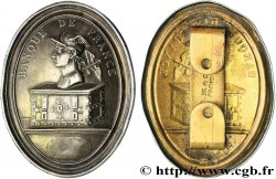 TROISIÈME RÉPUBLIQUE Plaque d’identité d’encaissement d’agent de la Banque de France TTB